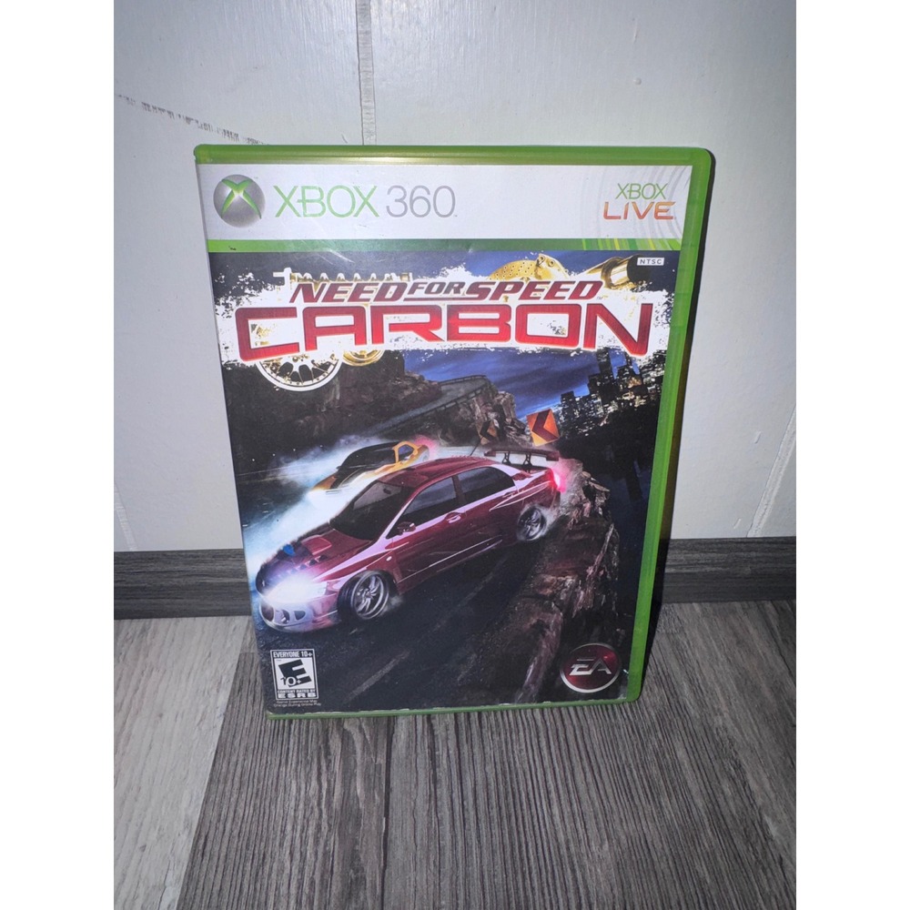 Need for Speed Carbon Xbox 360 EA Games Racing Street Canyon Duel Complete CIB